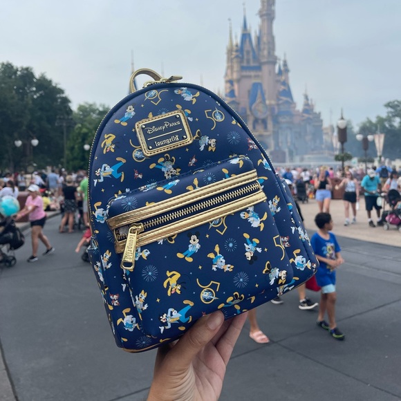 Loungefly Handbags - Disney loungefly 50th anniversary backpack NWT RARE